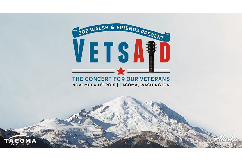 ジョー・ウォルシュの〈VetsAid〉コンサート、舞台裏映像が公開