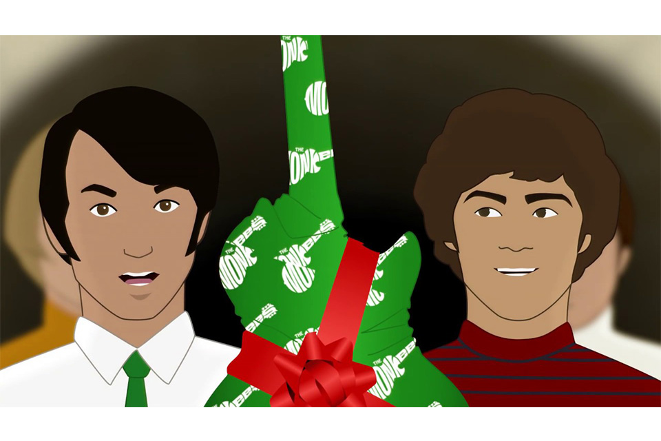 モンキーズのクリスマス・アルバムから「クリスマス・ソング」のミュージック・ビデオが公開