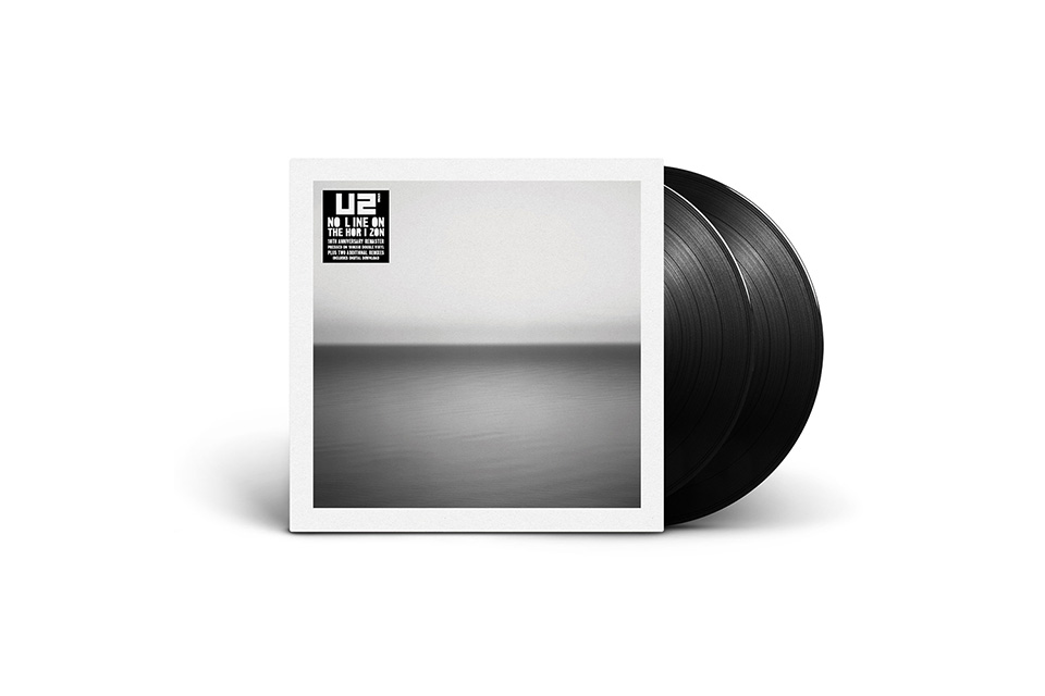 U2『ノー・ライン・オン・ザ・ホライゾン』がLPで再発。限定盤ウルトラ・クリア・ヴィニールも同時発売