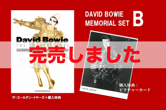 デヴィッド・ボウイ　メモリアル・セットＢ（購入特典付）