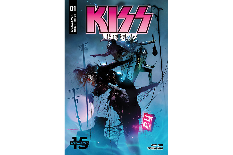 KISSのフェアウェル・ツアーを記念した漫画本シリーズ『KISS: THE END』が発売