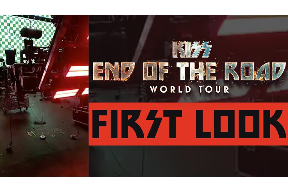 KISSのフェアウェル・ツアー、ステージ制作の舞台裏を撮影したビデオが公開