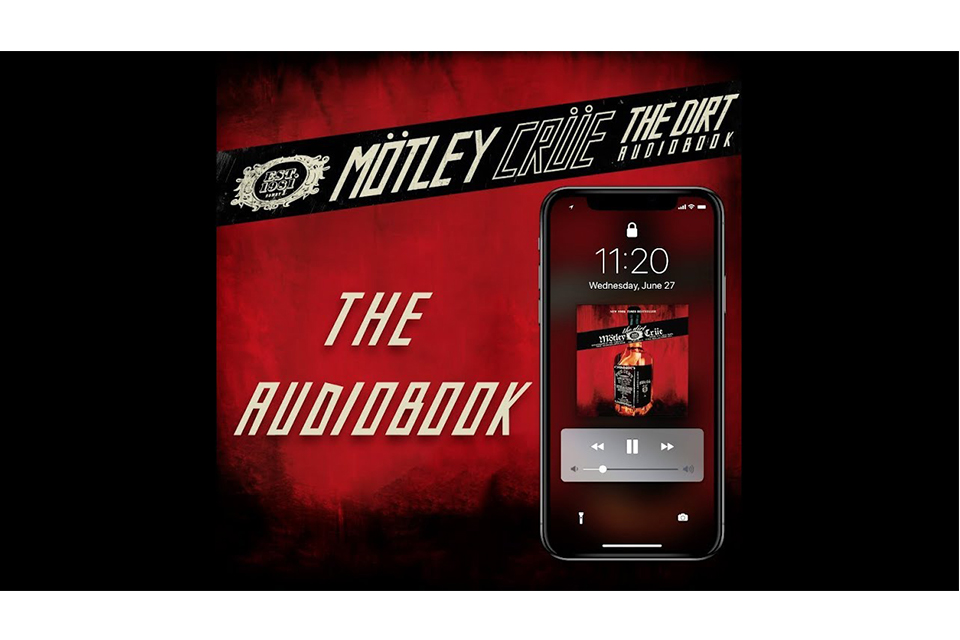 モトリー・クルーの自伝本『The Dirt』がオーディオ・ブックで発売