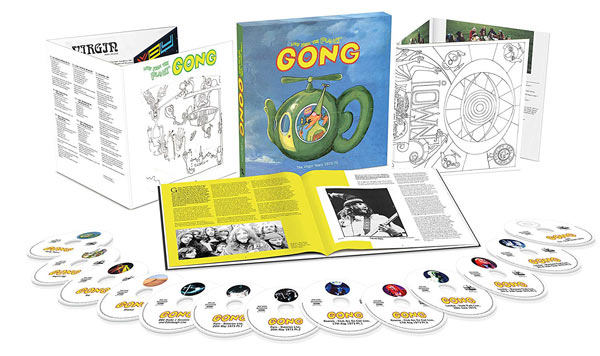 ゴングがボックスセット『Love From Planet Gong: The Virgin Years 1973-75』を発売