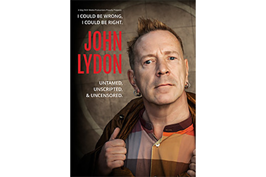 ジョン・ライドンが新刊の出版とスポークン・ワード・ツアーを発表