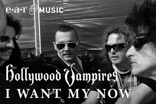 ハリウッド・ヴァンパイアーズ、「I Want My Now」のミュージック・ビデオをリリース