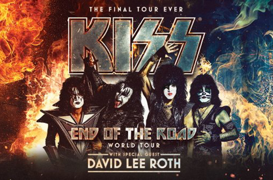 KISSとデヴィッド・リー・ロスの「End of the Road」ツアーがスタート　
