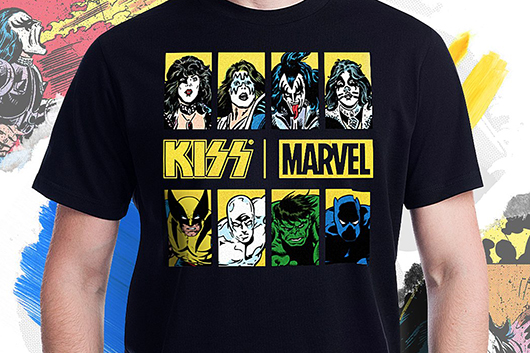 KISSとマーベルがコラボした新たな “KISS商品” 発売