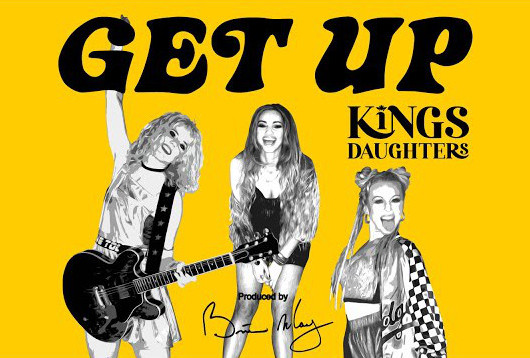 ブライアン・メイがプロデュースしたキングス・ドーターズ、デビュー曲「Get Up」の新たなミュージック・ビデオ公開