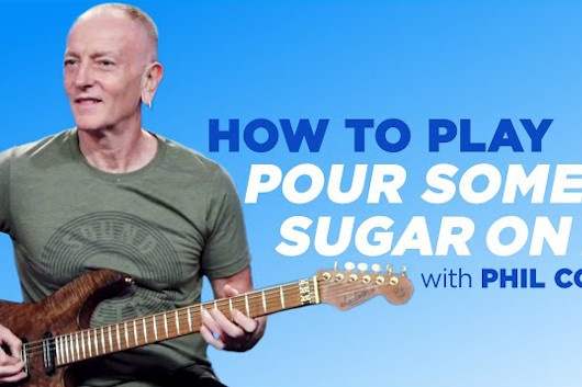 デフ・レパードのフィル・コリン、「Pour Some Sugar On Me」のギター・レッスン公開