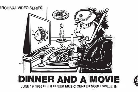フィッシュの映像配信シリーズ「Dinner And A Movie」、1995年インディアナ公演のライヴ映像を6/17に配信