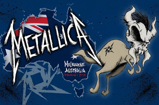 毎週月曜のメタリカ映像配信シリーズ「#MetallicaMondays」、第13弾は2013年のメルボルン公演