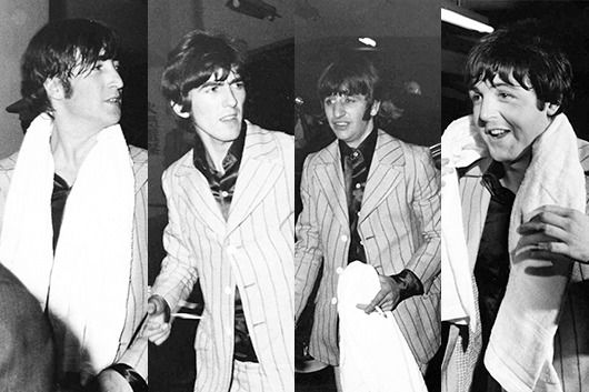 【ビートルズ来日週間特集】1966年日本公演2日目。ステージを終え汗まみれでホテルに戻ってきたメンバーを長谷部カメラマンが捉えた！【その時『ミュージック・ライフ』は】