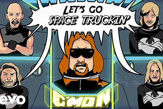 元KISSのエース・フレーリー、新カヴァー・アルバムから「Space Truckin’」のMV公開