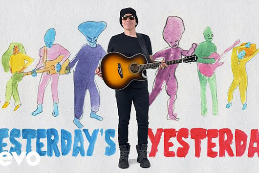 ジョー・サトリアーニ、新曲「Yesterday’s Yesterday」のミュージック・ビデオ公開