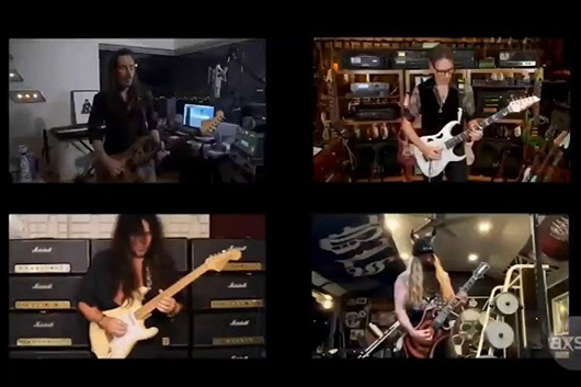 ブライアン・メイが参加したギターの名手6人による「ボヘミアン・ラプソディ」のパフォーマンス映像公開