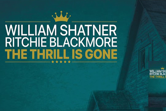 ウィリアム・シャトナーのブルース・アルバムにリッチー・ブラックモアがゲスト参加
