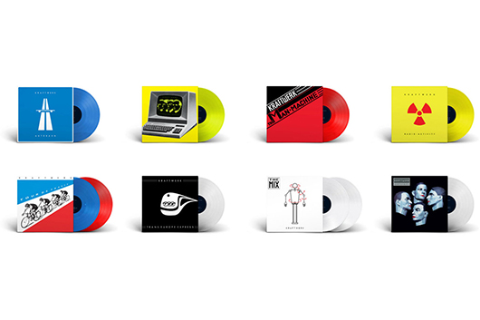 クラフトワークのアルバム8タイトル、限定版カラー・ヴァイナルで