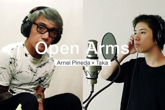 ジャーニーのアーネル・ピネダとONE OK ROCKのTaka、「Open Arms」をヴァーチャル・セッション