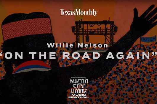 ウィリー・ネルソン、2016年のACLフェスティバルで収録した「On The Road Again」のアニメーション・ビデオ公開