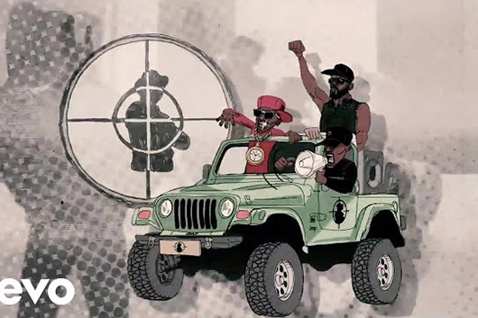 パブリック・エネミー、「Public Enemy Number Won」のアニメーション・ミュージック・ビデオ公開