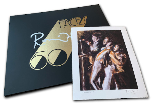 ロニー・ウッド、フェイセズの50周年を記念したアートワーク発売