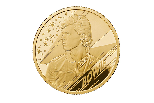 英国王立造幣局がデヴィッド・ボウイの記念硬貨を発行