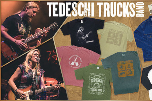 「テデスキ・トラックス・バンド」グッズ、  ウドー音楽事務所WEBショップで販売開始！
