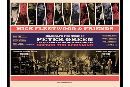 ピーター・グリーンと初期フリートウッド・マックの音楽を祝福！　オールスター・コンサートの記録を日本時間4月25日に配信決定！