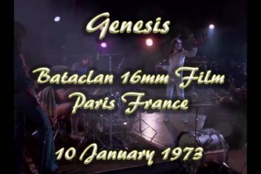 ジェネシス、1973年パリ公演のライヴ映像公開、RSDには1990年ネブワース・フェスティバルのライヴEP発売