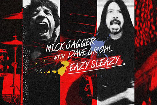 ミック・ジャガー、デイヴ・グロールとコラボした新曲「Eazy Sleezy」のリリック・ビデオ公開
