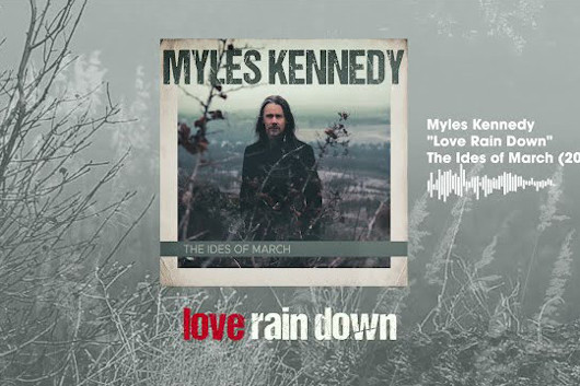 マイルス・ケネディ、新作『The Ides of March』からバラード曲「Love Rain Down」公開