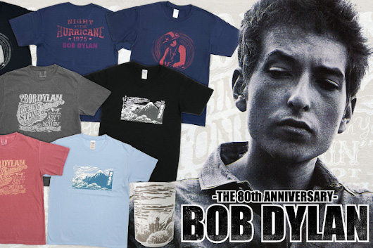 祝ボブ・ディラン生誕80年！　ウドー音楽事務所WEBショップ限定、浦沢直樹コラボ第二弾などの新商品の販売がスタート！