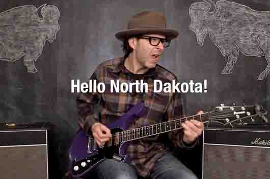 ポール・ギルバート、新曲「Hello North Dakota！」のMV公開