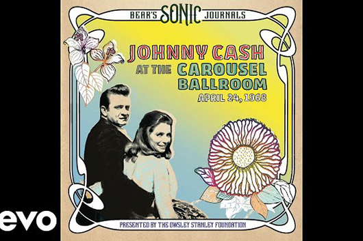 ジョニー・キャッシュ、1968年のライヴ・アルバム『At the Carousel Ballroom』9月発売