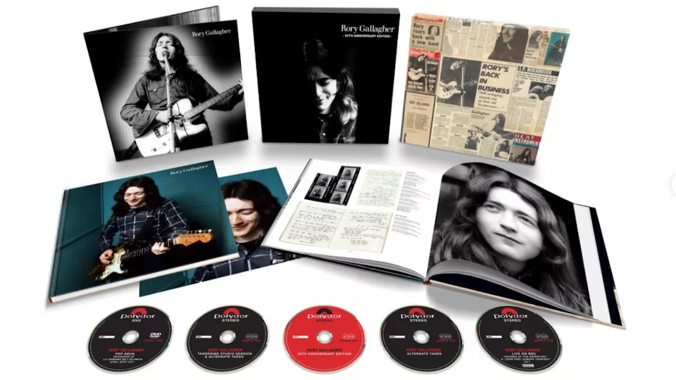 ロリー・ギャラガー1971年の初ソロ・アルバム『Rory Gallagher』、50周年記念エディション9月発売