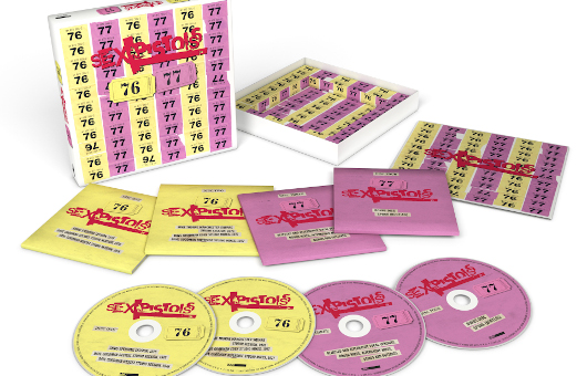 セックス・ピストルズがレコーディングした音源の集大成4枚組ボックス・セット『76-77』が9月24日に発売決定