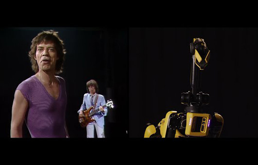 ローリング・ストーンズの「Start Me Up」、ロボット犬をフィーチャーした「Spot Me Up」のMV公開