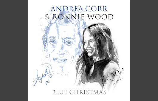 ロニー・ウッドとアンドレア・コアー、プレスリーの「Blue Christmas」をカヴァー