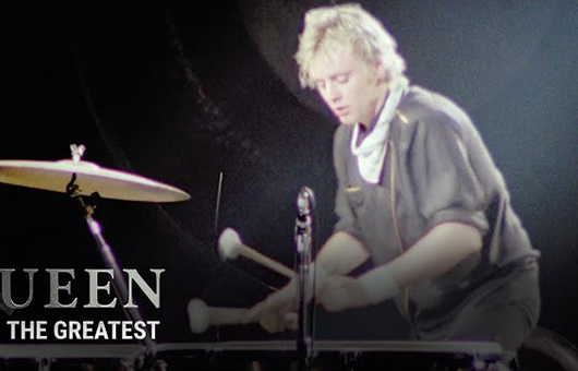 クイーン結成50周年記念YouTubeシリーズ「Queen The Greatest」、第39弾「Drum Sound」公開