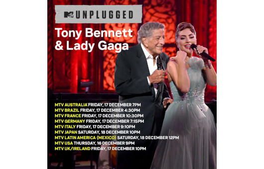 レディー・ガガ＆トニー・ベネット、『MTV Unplugged』でのパフォーマンス映像公開