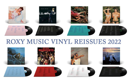 ロキシー・ミュージック1972年の『Roxy Music』と1973年の『For Your Pleasure』、4月にヴァイナルでリイシュー
