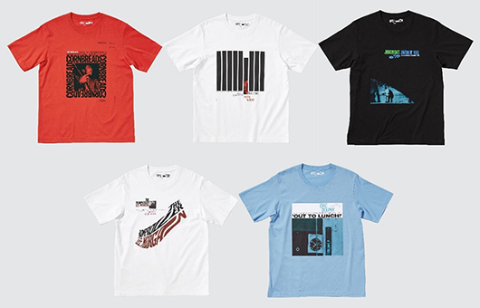 ブルーノート＆ユニクロ、「UT」コラボ・Tシャツ・コレクション発表。代表作ジャケットをモチーフにしたデザインTシャツ3月21日全世界一斉発売
