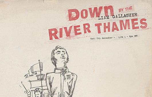 リアム・ギャラガー、新ライヴ・アルバム『Down By the River Thames』5月発売