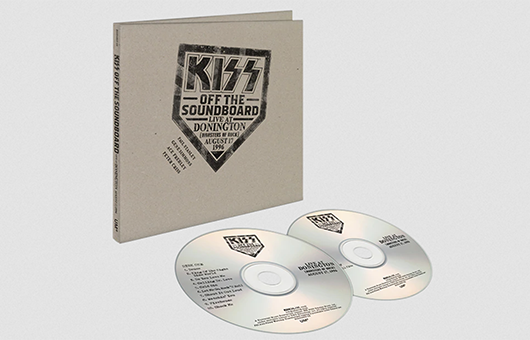 KISS、公式ライヴ・ブートレッグ・シリーズ第３弾『Off The Soundboard: Live At Donington 1996』6月発売