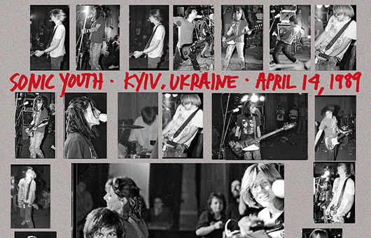 ソニック・ユース、ウクライナ支援のために1989年キーウ公演のライヴ・アルバムをリリース