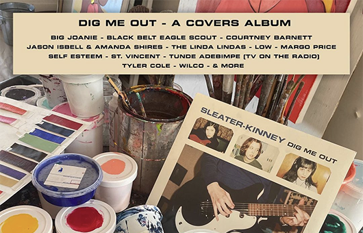 スリーター・キニー、新カヴァー・アルバム『Dig Me Out – A Covers Album』のリリースを発表