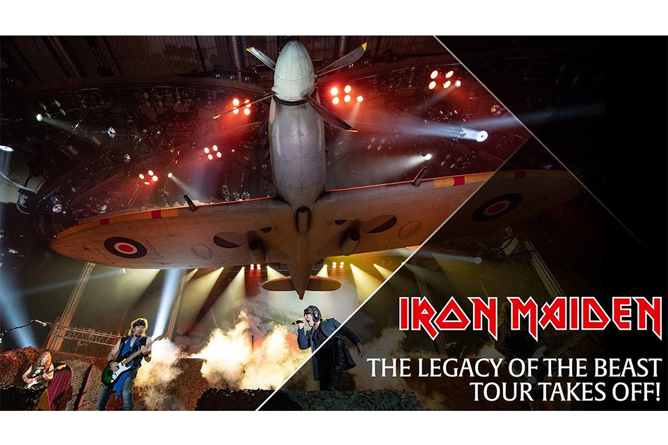 アイアン・メイデンの“Legacy Of The Beast ツアー”がスタート