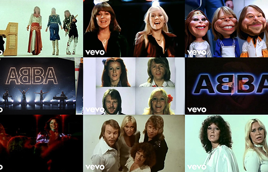 ABBAの映像商品一挙発売を記念して、ABBAのMV人気投票が開始