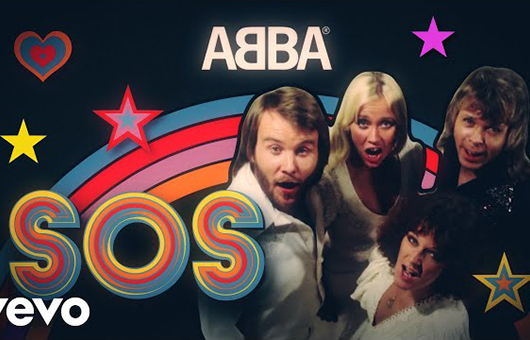 ABBA、1975年「SOS」の新リリック・ビデオ公開